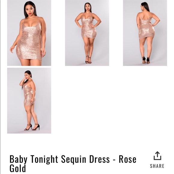 baby tonight sequin dress